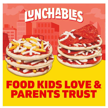 Generic Lunch ables Pizza with Pepperoni & Extra Cheesy Pizza Variety- 6 Packs