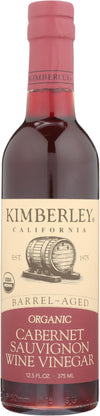 KIMBERLEY Organic Vinegar - 12.7 Fl Oz (Pack of 1)