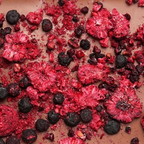 Drink Botanicals Freeze Dried Raspberry Cspirit-inspired flavorble Grit Pieces, 100% Natural, Non-GMO, 5.29oz, Pet Recyclable Jar