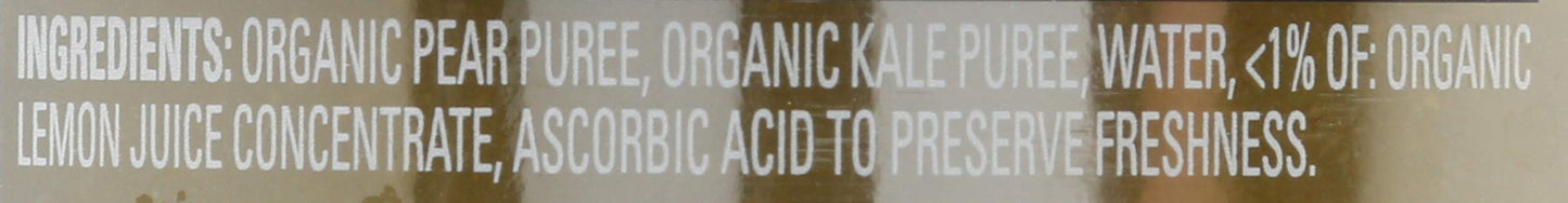 Og2 H B Pears Kale Stg2 ( 6 X 4 Oz )