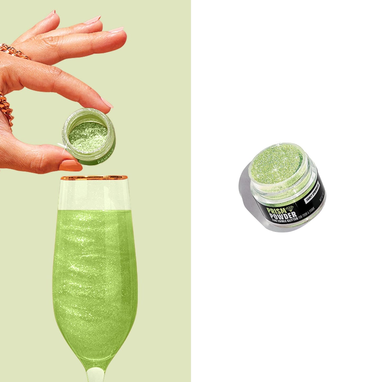 Fancy Sprinkles Halloween Season Premium Edible Glitter, 100% Edible Glitter For Sparkling Food & Drinks No Taste Or Texture (4G