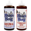 Blues Hog Original 25 Oz And Tennessee Red 23 Oz Bbq Sauce Squeeze Bottle 2 Pack
