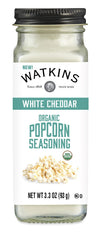 Watkins Gourmet Organic White Cheddar Popcorn Seasoning, 3.3 oz