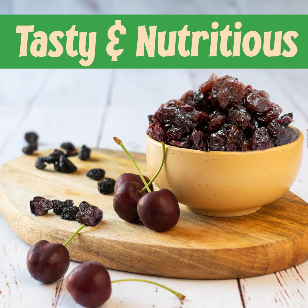 Sincerely Nuts Dried Tart Cherries (5 LB) - Vegan, Kosher, and Gluten-Free Food- Rich in Minerals and Vitamins - Powerful Antiox