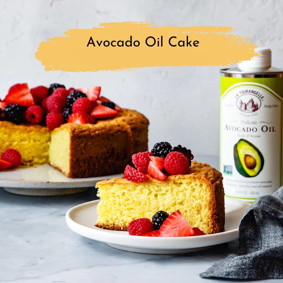 La Tourangelle Avocado Oil All-Natural Handcrafted from enhanced Avocados Great for Cooking as Butter Substitute and for Skin and Hair 25.4 fl oz