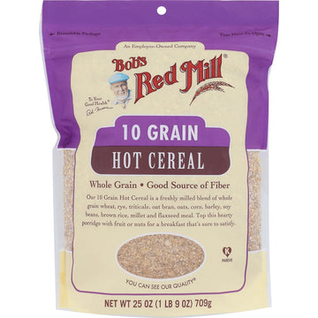 Bob's Red Mill 10 Grain Hot Cereal, 25 Oz (2 Packs)