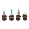 Restaurantware Top Cake Nyc Cake Toppers 24 Piece Assorted New York Cupcake Toppers - For Birthday Parties Or Weddings New York City Theme Cake Decorations Paper Statue Of Liberty Cake Toppers