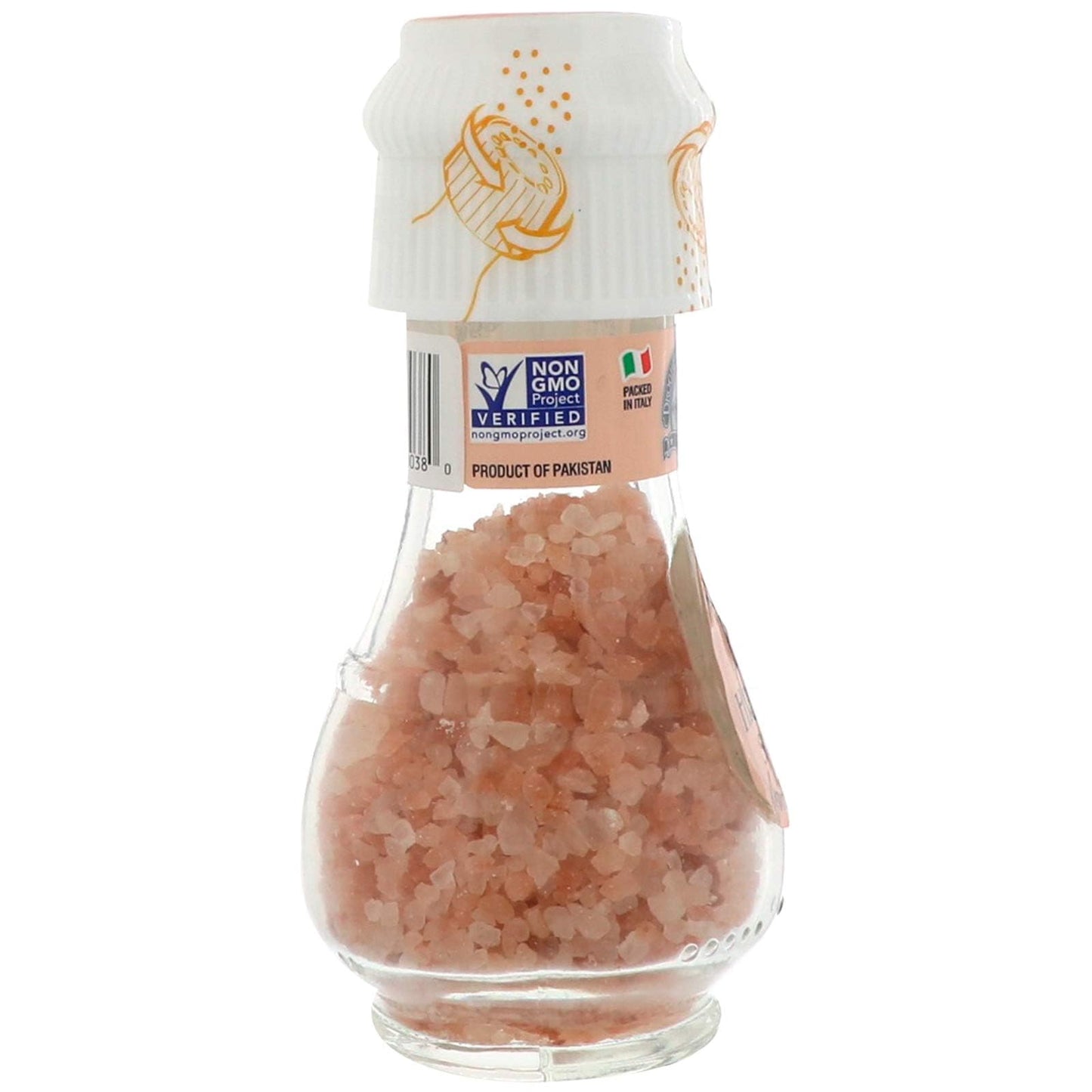 Drogheria & Alimentari All Natural Pink Himalayan Salt Mill, 3.18 Oz (Pack Of 6)
