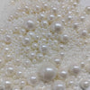 Edible Pearl Sugar Sprinkles White Candy Mixing Size Baking Edible Cake Decorations Cupcake Toppers Cookie Decorating Celebratio