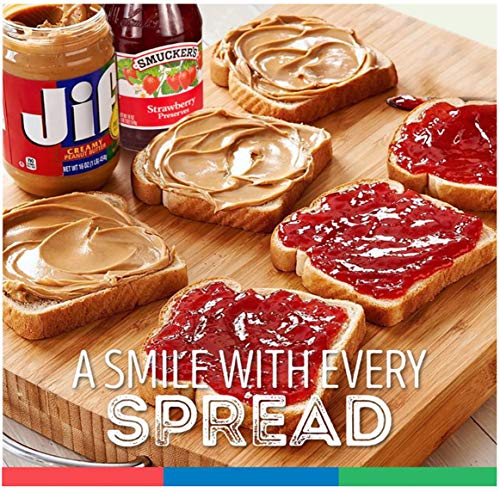 Jif Creamy Peanut Butter Twin Pack, 2-40 Ounces, 7G (7% Dv) Of Protein Per Serving, Smooth, Creamy Texture, No Stir Peanut Butter