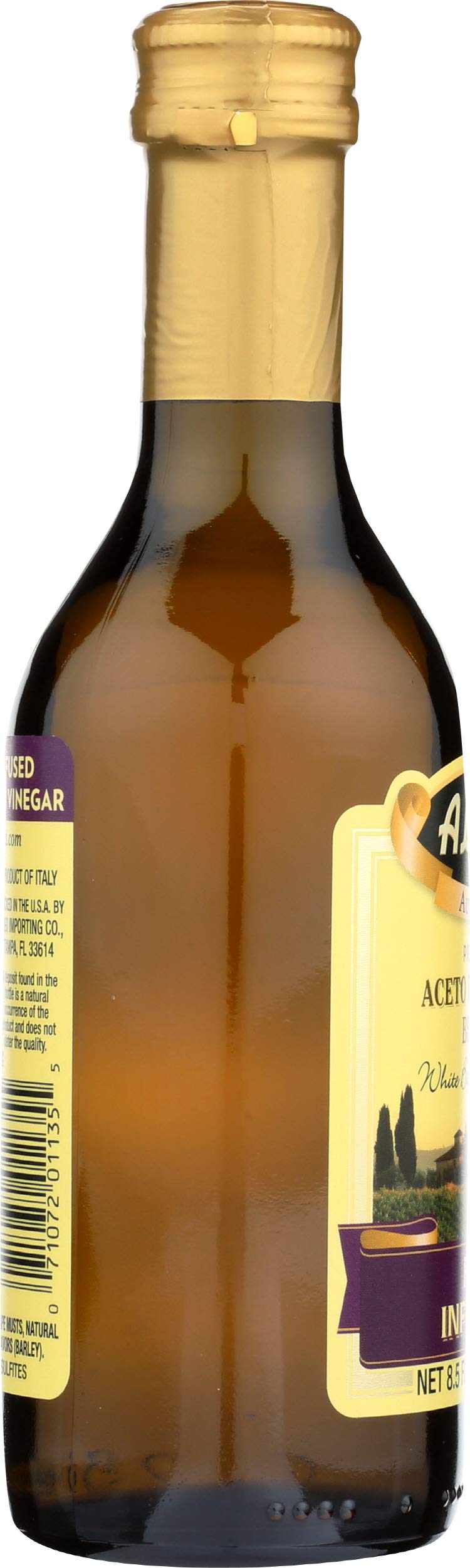 Alessi White Balsamic Fig Infused Vinegar , 8.5 Ounce