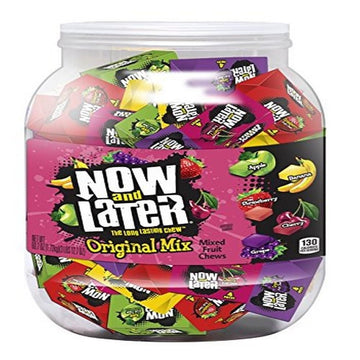 Now And Later Original Chews, 60 Ounce Jar
