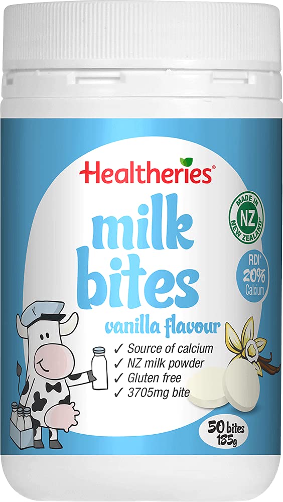 Healtheries Milk Bites Vanilla 50 Bites 190g