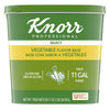 Knorr Professional Select Vegetable Base Bouillon, Vegetarian, Gluten Free, No added MSG, 1.82 Pound (Pack of 6)