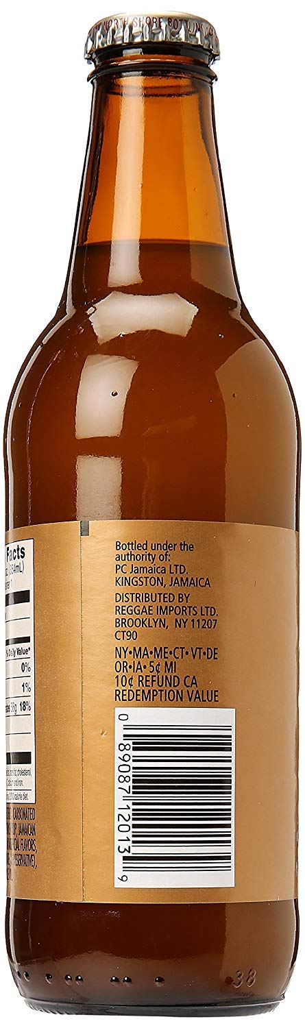 Genuine Jamaican Soft Drinks Ginger malt-inspired 6 Pack - 12 Fl Oz (Pack of 6)