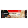 Kame Plain Rice Crunch Cracker, 3.5 Ounce - 12 Per Case.12