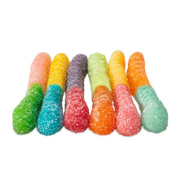Albanese World'S Best Sour 12 Flavor Mini Gummi Worms, 3.5 Ounce (Pack Of 12)