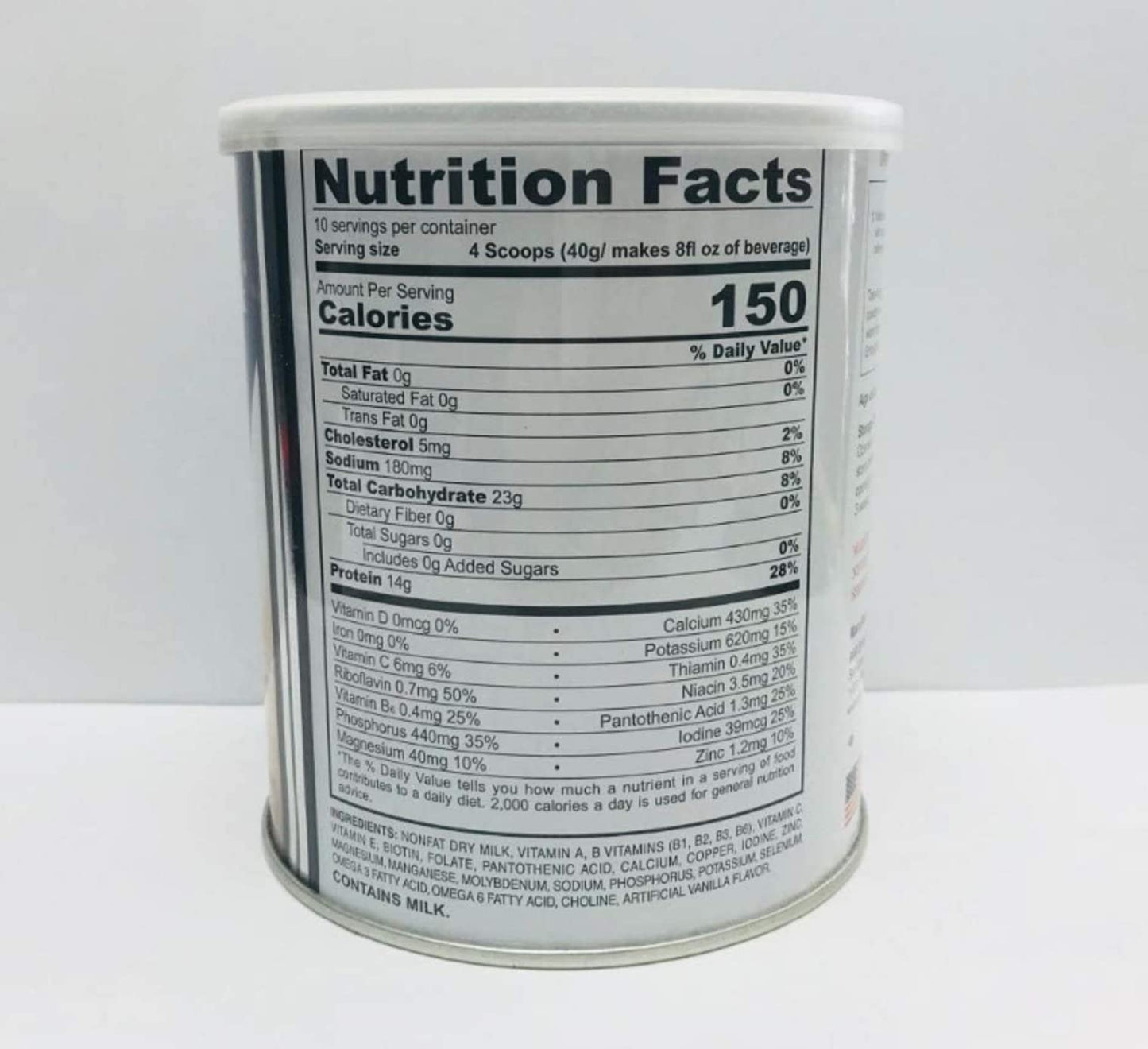 Generic 1 Pack - Entrust Milk - Best Nutrition Formula No Sugar Added - 14.1 Oz, 7 Ounce (Pack of 2)