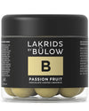 Lakrids By Blow - B - Passion Fruit - 4.41 Oz - Chocolate Coated Gourmet Licorice - Authentic Scandinavian Candy Produced In Den