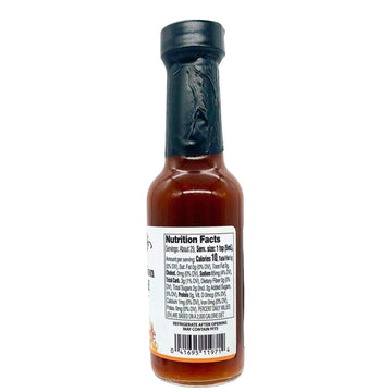 Braswells Vidalia Onion Peach Hot Sauce - Sweet & Spicy Flavor, 5 oz Bottle