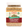 Pride Of India - Extra Long Brown Basmati Rice - Naturally Aged Healthy Grain, 1.5 Pound Jar