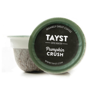 Tayst Coffee Pods, Pumpkin Crush Medium Roast, K Cups Compatible With Keurig Coffee Maker, Sustainable Single Serve, Pack Of 240