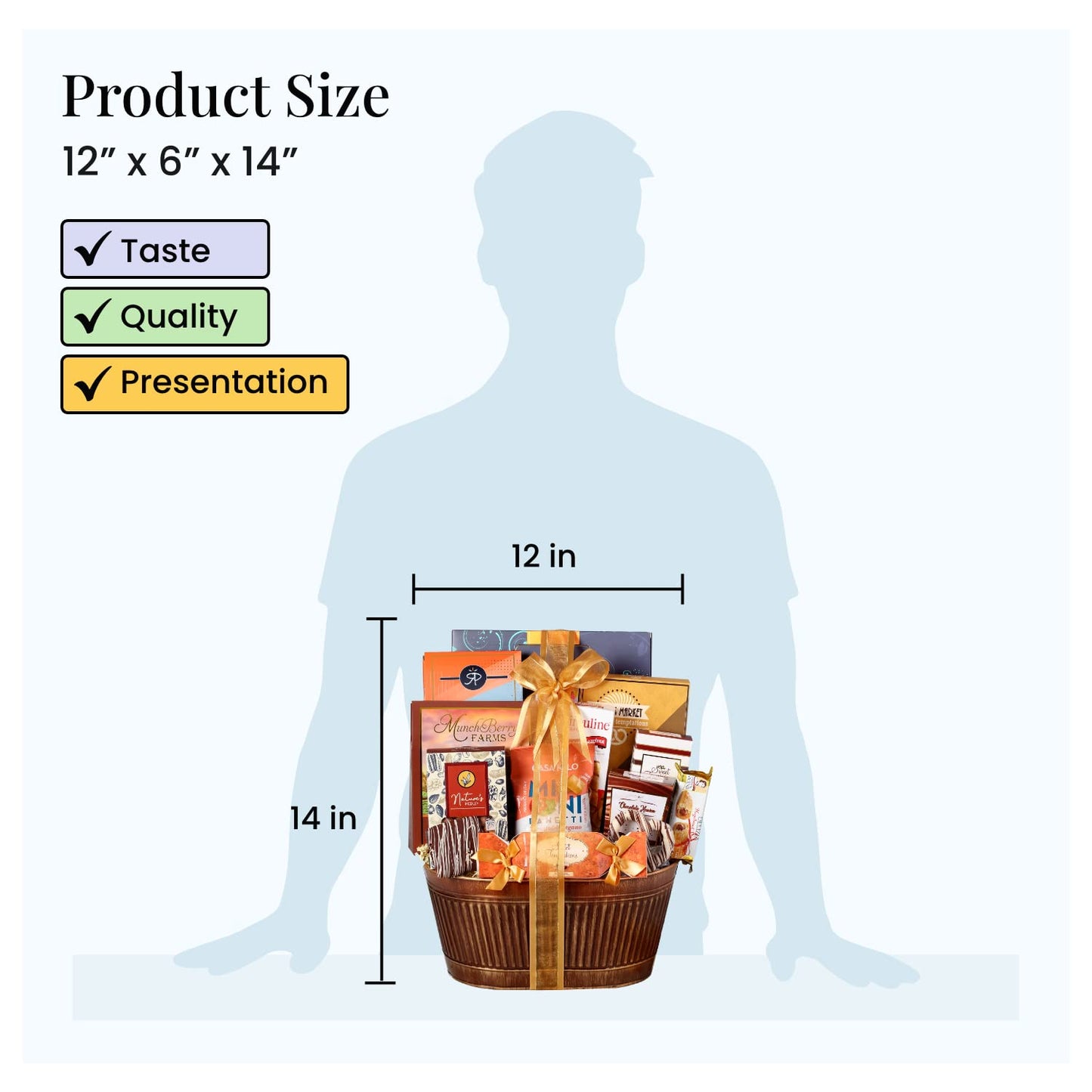 Broadway Basketeers Chocolate Gift Basket Gifts For Women, Men, Families, College, Appreciation, Thank You Present, Birthday, Corporate, Get Well, Sympathy Care