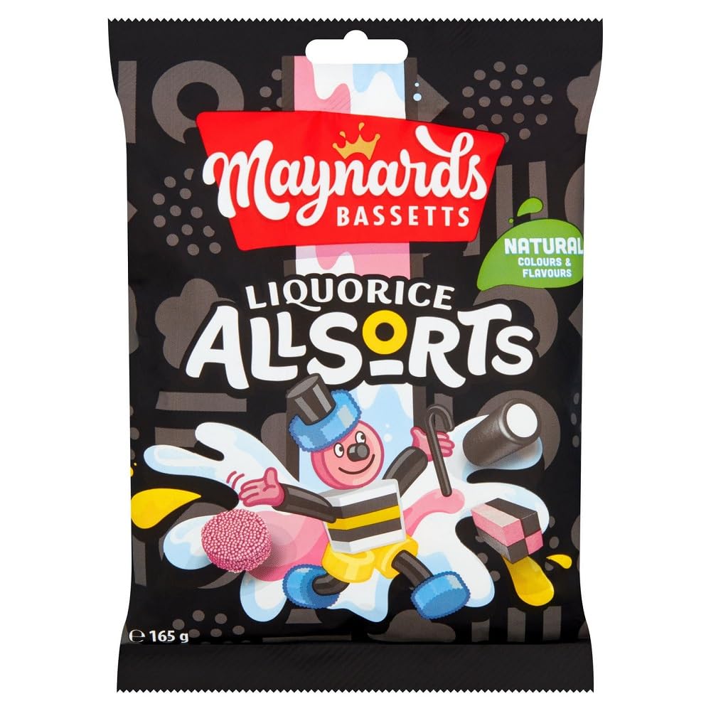 Bassetts Liquorice Allsorts (165g) - Pack of 2