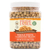 Pride Of India - Indian Whole White Garbanzo Beans 10mm - Protein & Fiber Rich Kabuli Chana, 1.5 Pound Jar