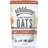 Wildway Organic Rolled Oats, Gluten-Free Overnight Oats, Maple Coconut, 9 Oz, Non-GMO, Plant-Based Protein, Regenerative Oats