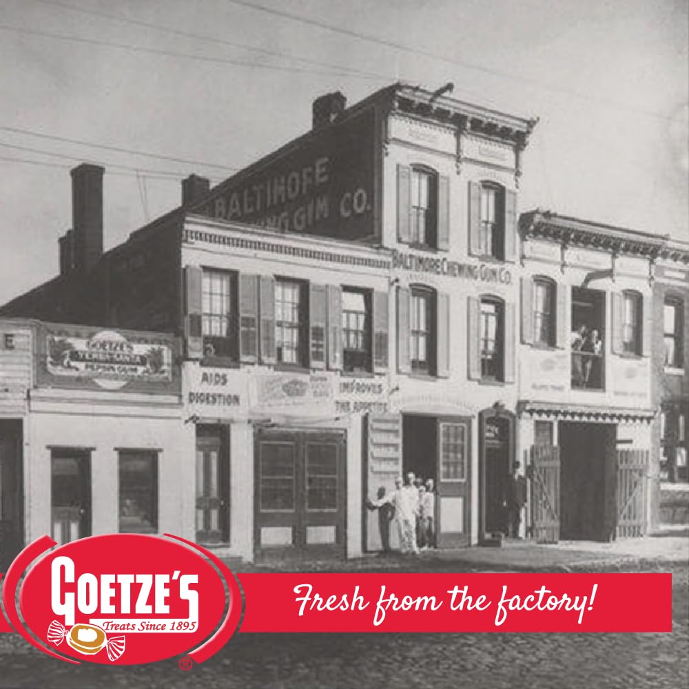 Goetze'S Candy Vanilla Caramel Creams - 1 Pound Bag (16 Ounces) - Fresh From The Factory