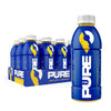 Pure Fuel Hydration Drinks Limitless Lemonade - Plant-Based Healthy Electrolyte Drinks With B-Vitamins - No Added Sugar - 12 Pac