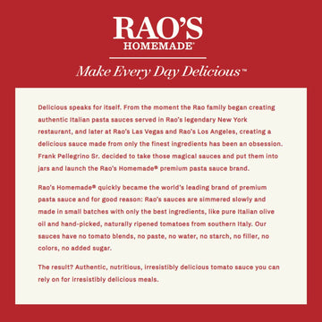 Rao's Sausage & Potato Soup, Traditional Italian, 16oz, Made with Real Vegetables, Heat and Serve