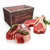 Dens Hot Dogs Grumpy Butcher Meat Gift Package - 2 Top Sirloin Steaks & 2 Bone-in Pork Chops, 6 oz & 14 oz