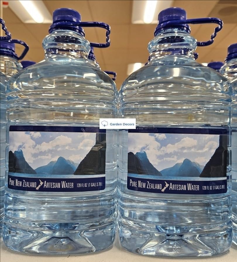Trader Joe Pure New Zealand Artesian Water 128fl oz 3.78L (Two Tubes)