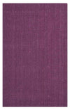 Safavieh Natural Fiber Collection 3 X 5 Purple Nf447B Handmade Chunky Textured Premium Jute 075-Inch Thick Area Rug