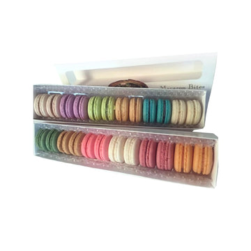 Macaron Gift Box - 24 Assorted French Macarons, Gourmet Cookie Gift Box, Macaroon