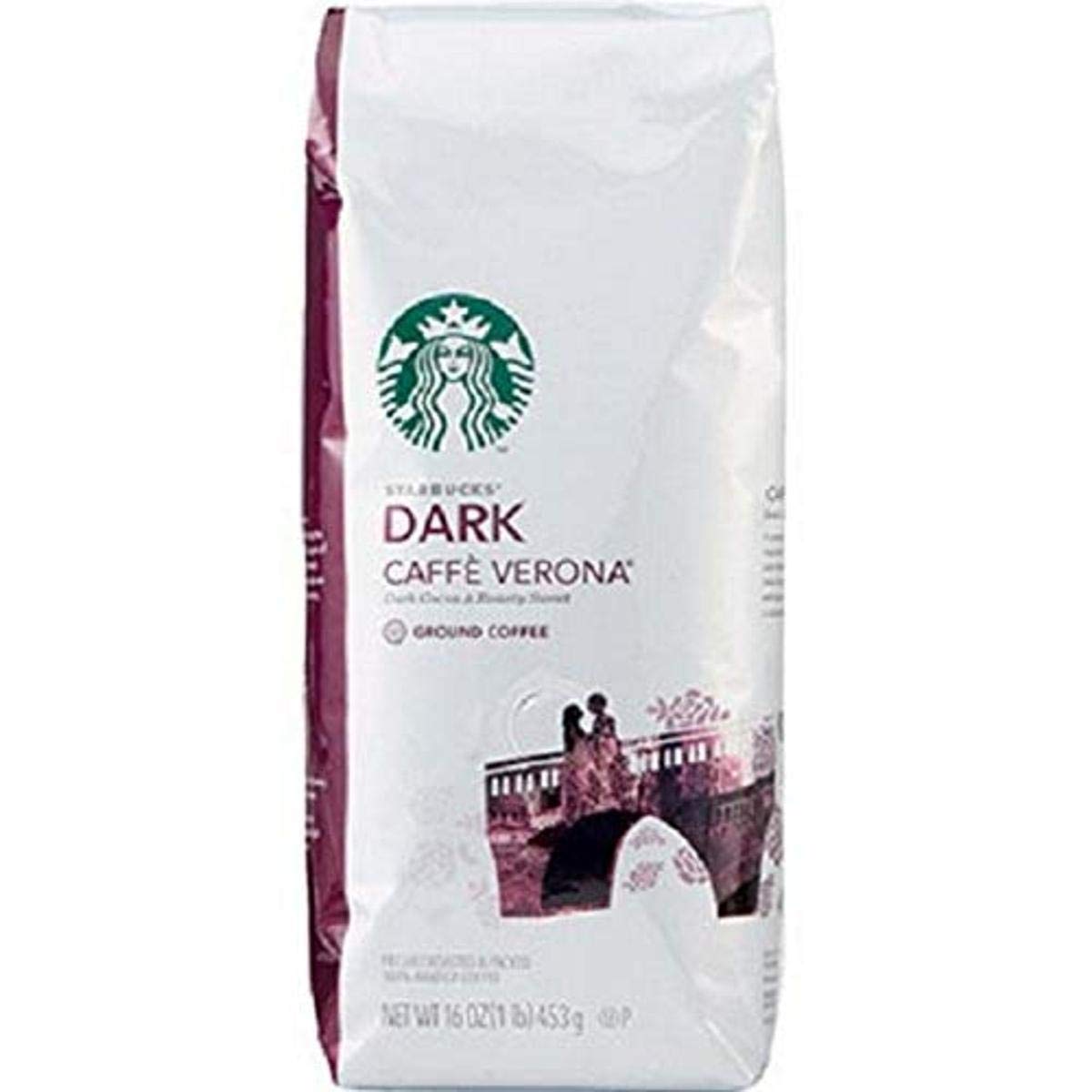 Starbucks Ground Coffee, 16 Caffe Verona 32 Ounce (Pack Of 2)