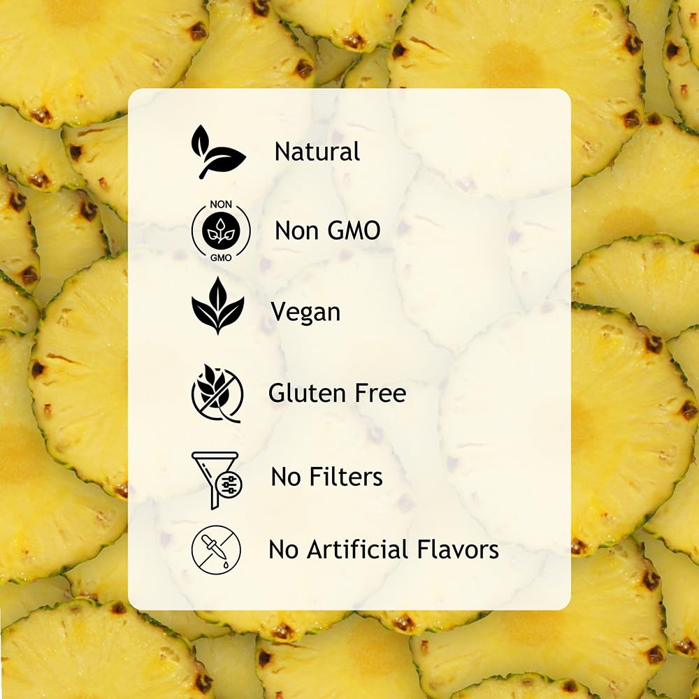 Pineapple Powder - 114 G | 100% Natural Pineapple Powder For Smoothies, Shakes, Baking & Drinks,| Free From Preservatives, Artif