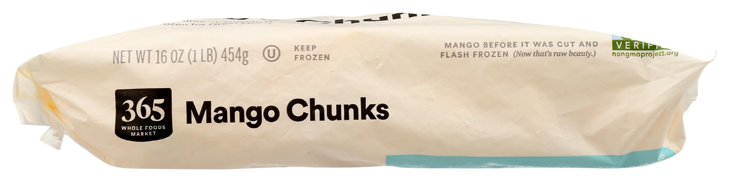 365 Everyday Value, Mango Chunks, 16 oz, (Frozen)