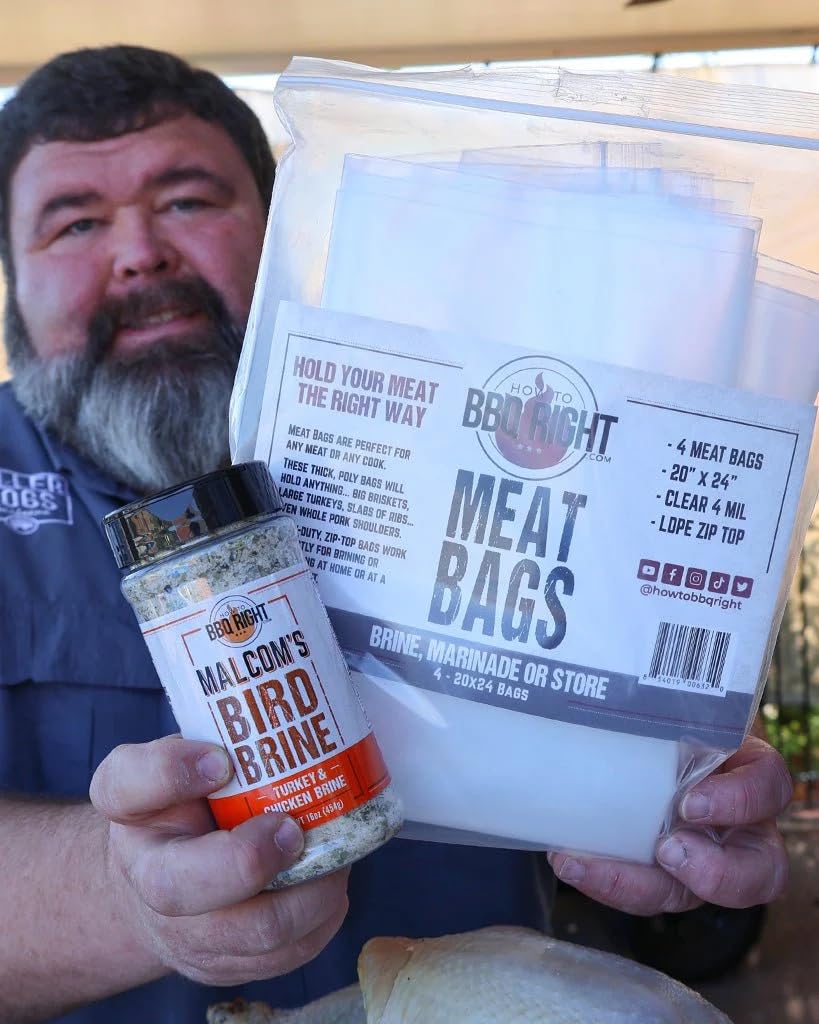 Malcom'S Turkey And Chicken Bird Brine Seasoning | Championship Herb Brine Formulated To Produce A Juicy, Tender Bird Every Time