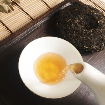 Taetea 'Nectar' Raw Pu'Er Tea Cake, Aged Fermented Black Tea, Chinese Sheng Puerh Tea For Daily Drink And Gift (300G/10.58Oz)