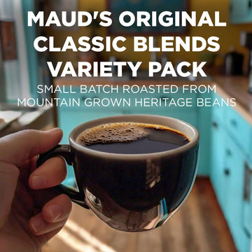 Maud'S Original Flavored Coffee Pods Variety Pack, 80 Ct | 9 Assorted Coffee Flavors | 100% Arabica Roasted Coffee | Solar Energ