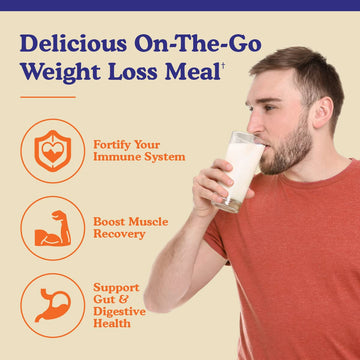 BBfL Grass-Fed Whey Protein Shake, 21g Protein, Vanilla Bean, Prebiotics, 10 Servings