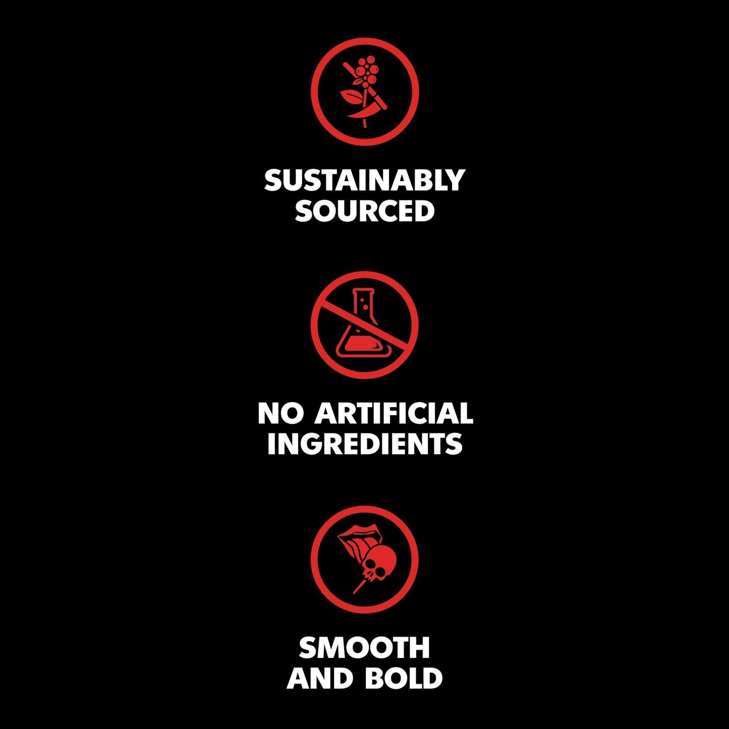 Death Wish Coffee Co., Organic And Fair Trade Dark Roast Ground Coffee, 16 Oz