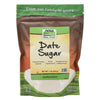 Now Foods, Date Sugar, Pleasant Sweetener In Baked Goods, Raw And Unprocessed, Certified Non-Gmo, 1-Pound (Packaging May Vary)