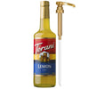 Torani Lemon Syrup for Drinks, Flavoring for Iced Tea, Sodas, and Cocktails, Glass Bottle with Pump Included, 25.4 Fl Oz
