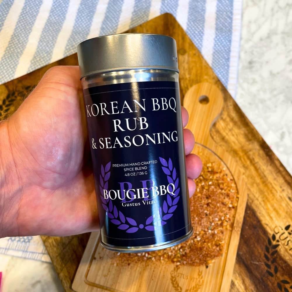 Spicy Korean Bbq Seasoning | Gourmet Seasoning | Artisan Spice Blend | All Natural | Non Gmo | Made In Usa | Small Batch | Bougi