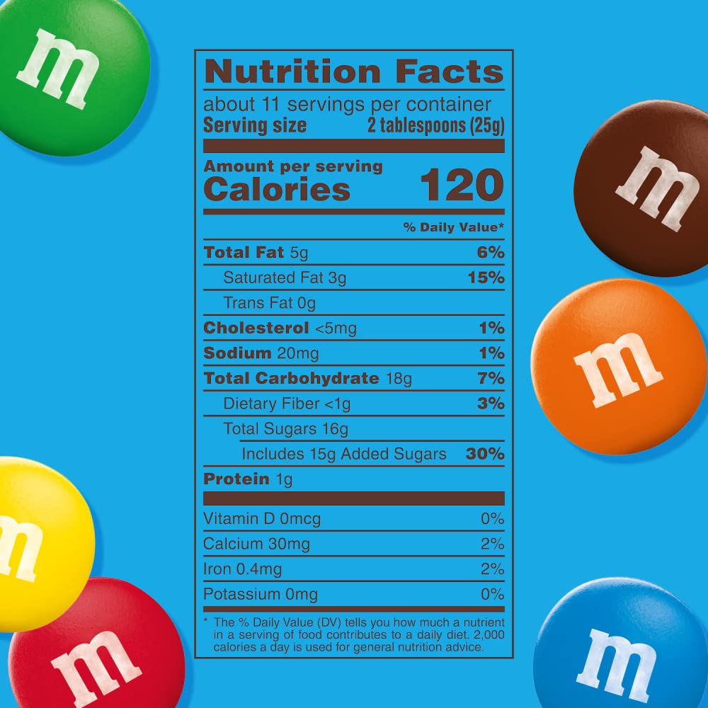M&MS Minis Milk Chocolate Christmas Candy Sharing Size 9.4 oz Resealable Bulk Candy Bag