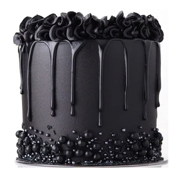 Black Sprinkles Edible Pearls Sugar Black Candy 4.2Oz Idea Desserts Sprinkles Cake Decorations Cupcake Toppers Cookie Decorating Ice Cream Toppings Celebrations Shaker Jar Wedding